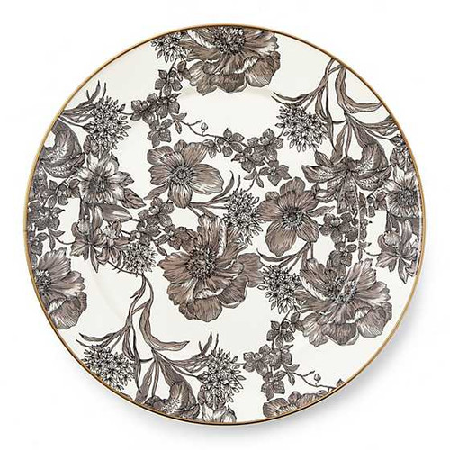 Mackenzie-Childs - English Garden Charger/Plate - Sterling