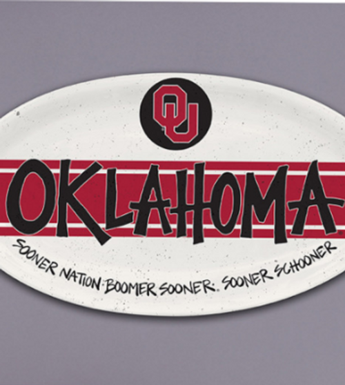 Magnolia Lane - OK University Melamine Oval