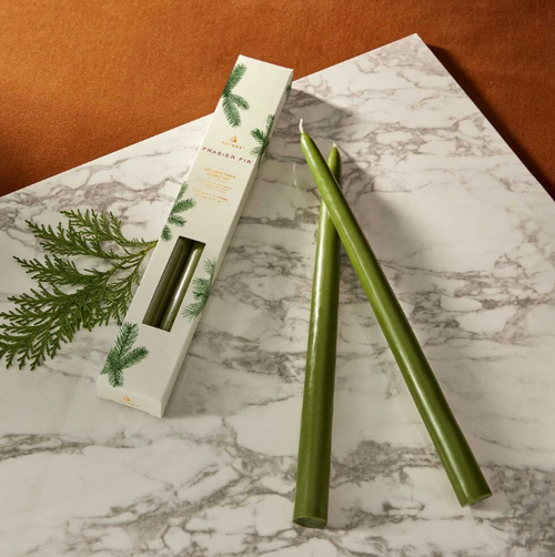 Thymes - Frasier Fir 12" Taper Candle Set