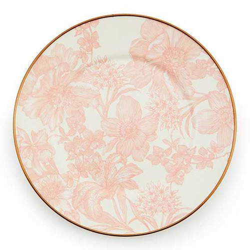 Mackenzie-Childs - English Garden Enamel Salad/Dessert Plate - Rosy