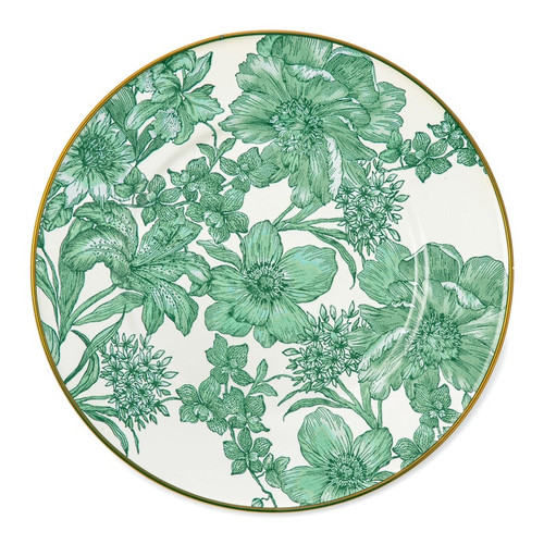 Mackenzie-Childs - English Garden Salad/Dessert Plate - Emerald
