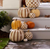 MacKenzie-Childs - Mocha Stripe Pumpkin