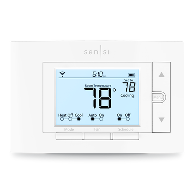 Copeland Sensi set to 78 degrees cooling