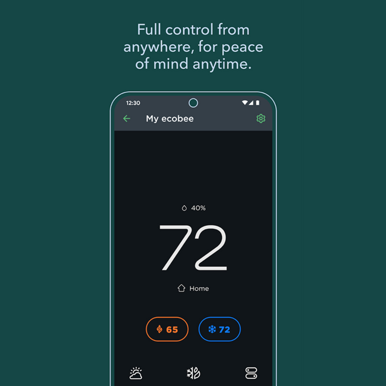 ecobee app on phone ecobee app on phone