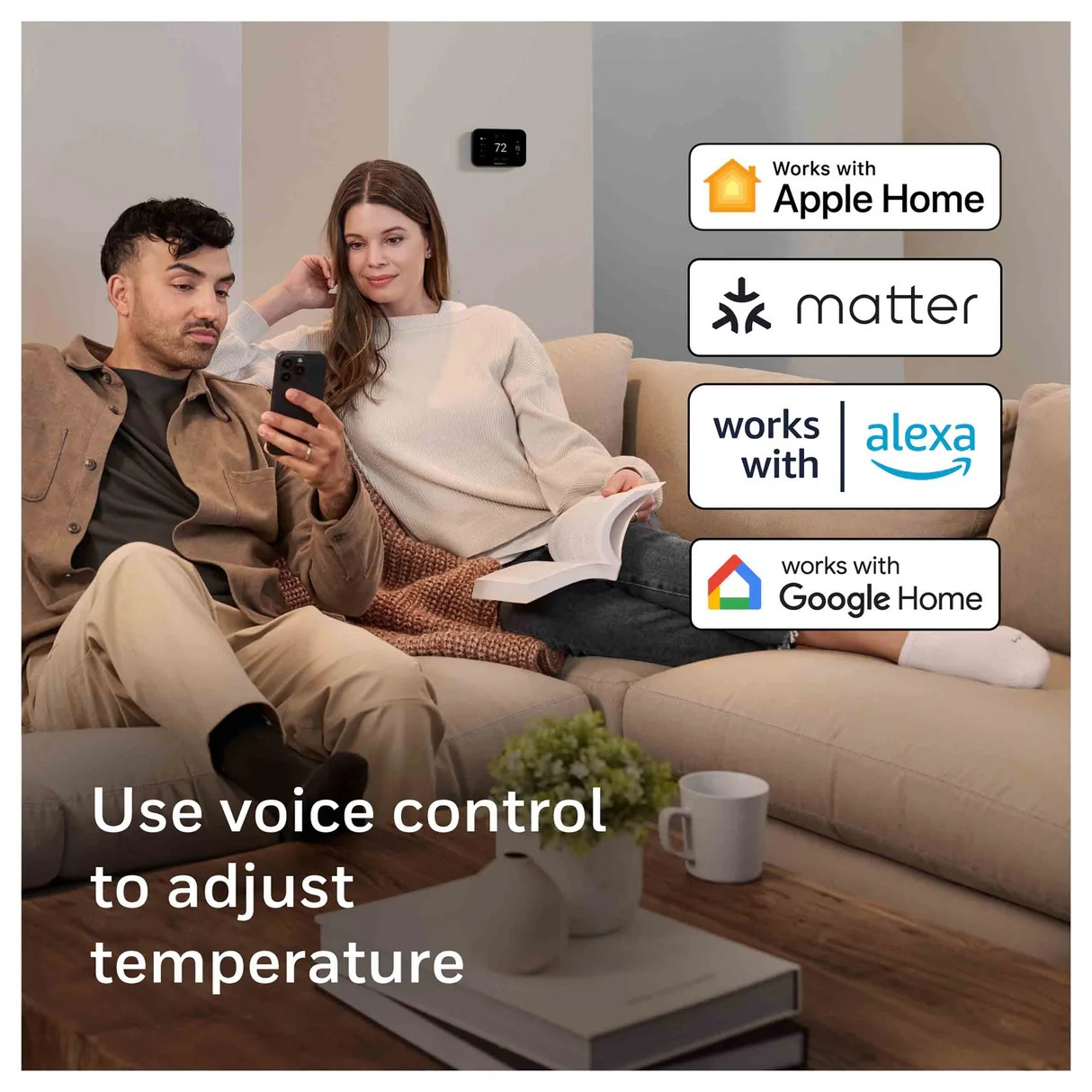 Honeywell Home X8S Smart Thermostat with Room Sensor