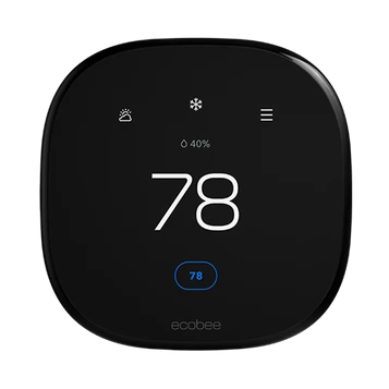 ecobee Smart Thermostat Enhanced set to 78° cooling