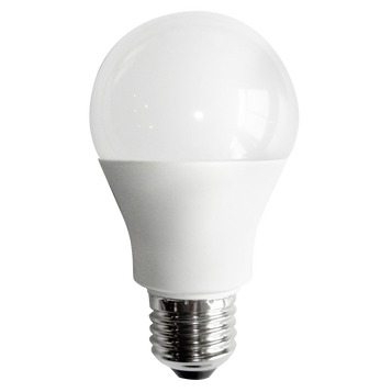 A19 LED bulb on white background A19 LED bulb on white background