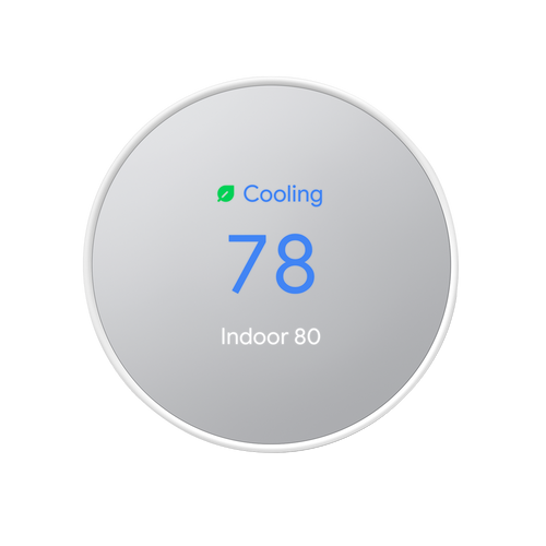 Nest Thermostat set to 78 degrees cooling Nest Thermostat set to 78 degrees cooling