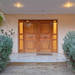 Dimmable Outdoor Flood in porch lights above front door Dimmable Outdoor Flood in porch lights above front door