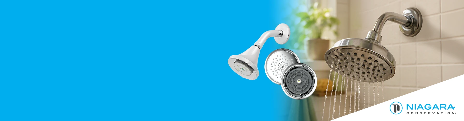 Upgrade your shower: Save 35% on Niagara Conservation showerheads
