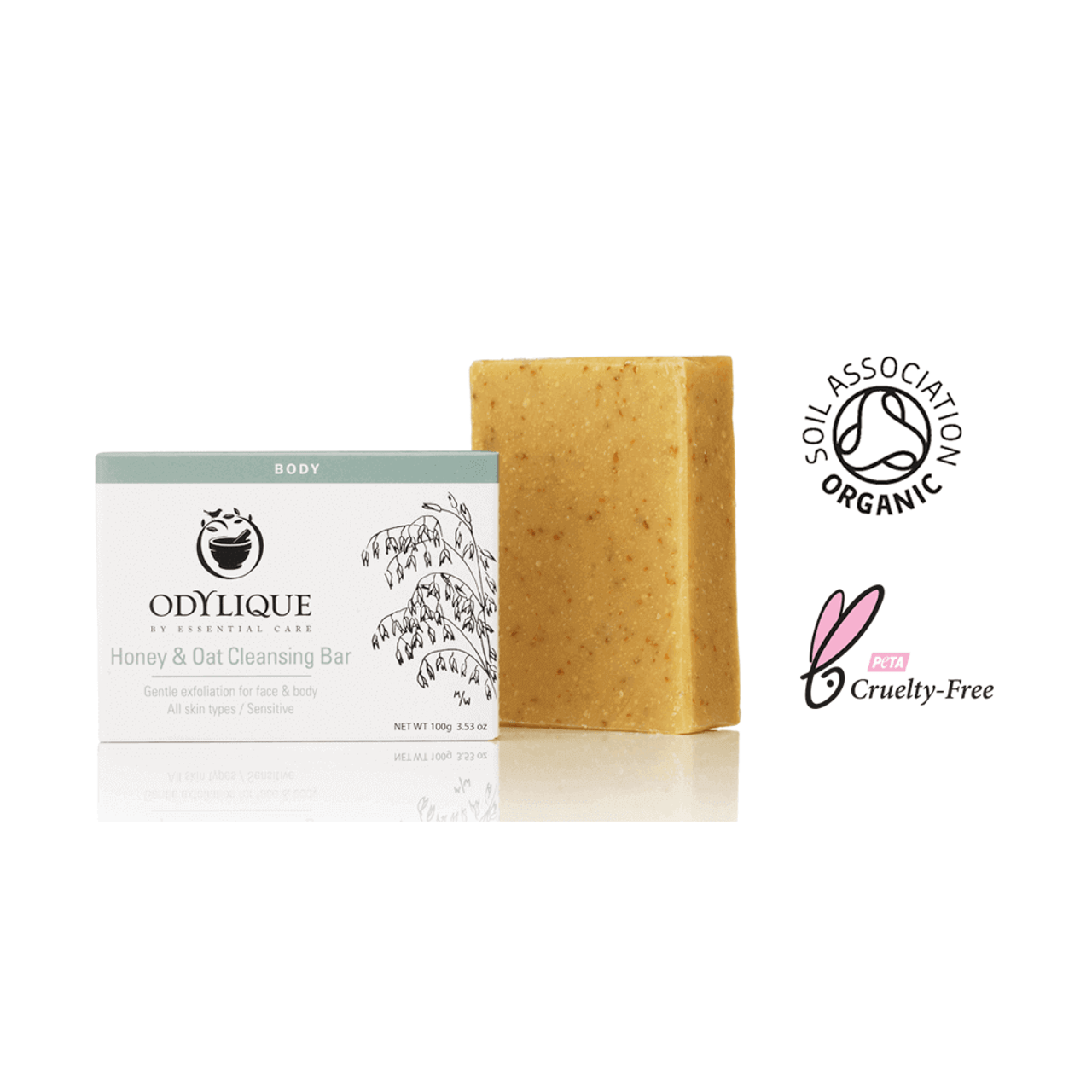 Natural soap for fresh skin, against acne and little wrinkles