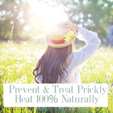 Prevent & Treat Prickly Heat 100% Naturally 