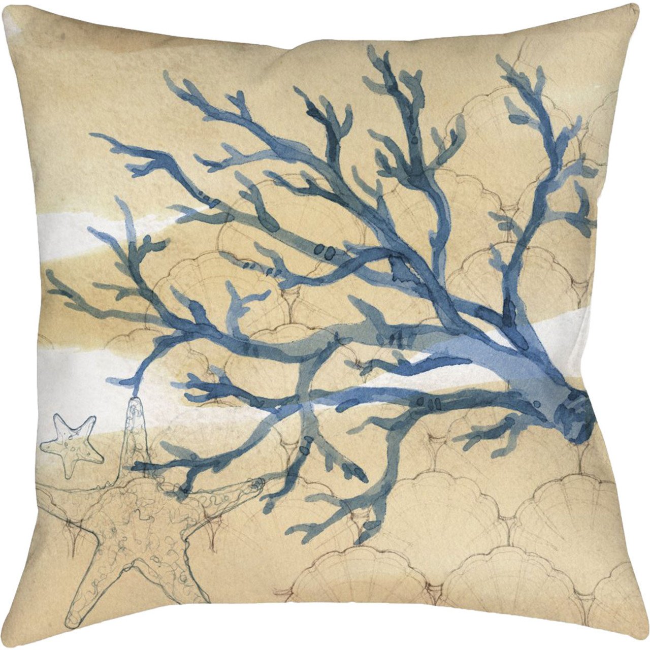 Coastal Decorative Throw Pillows Bella Coastal D Cor   Media  12012.1634571468 