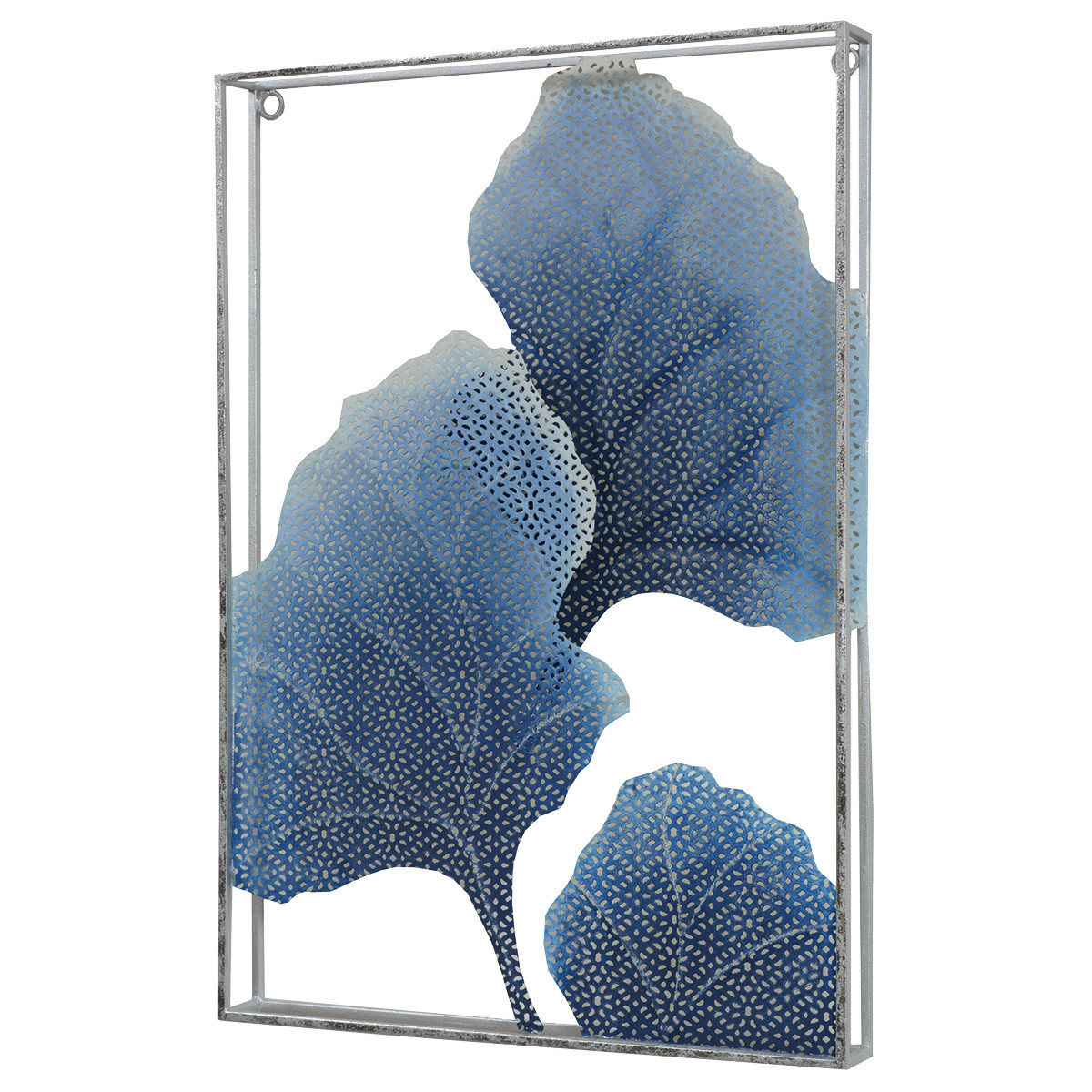 Blue Coral II Metal Wall Art Bella Coastal Decor