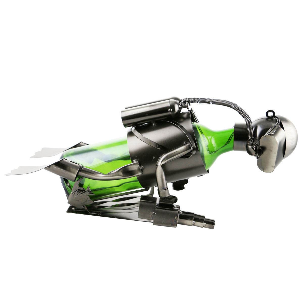 Scuba Diver Wine Bottle Holder Bella Coastal Decor