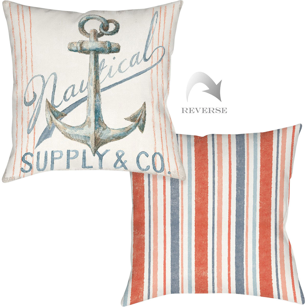 anchor outdoor pillow