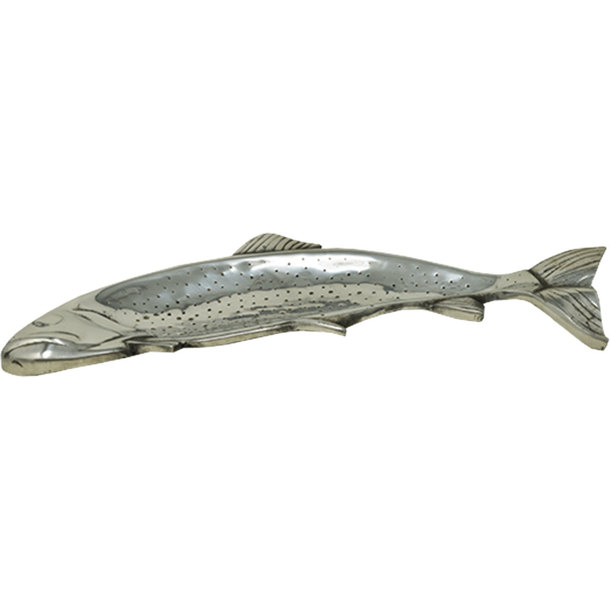 Pewter Fish Serving Tray Bella Coastal Decor