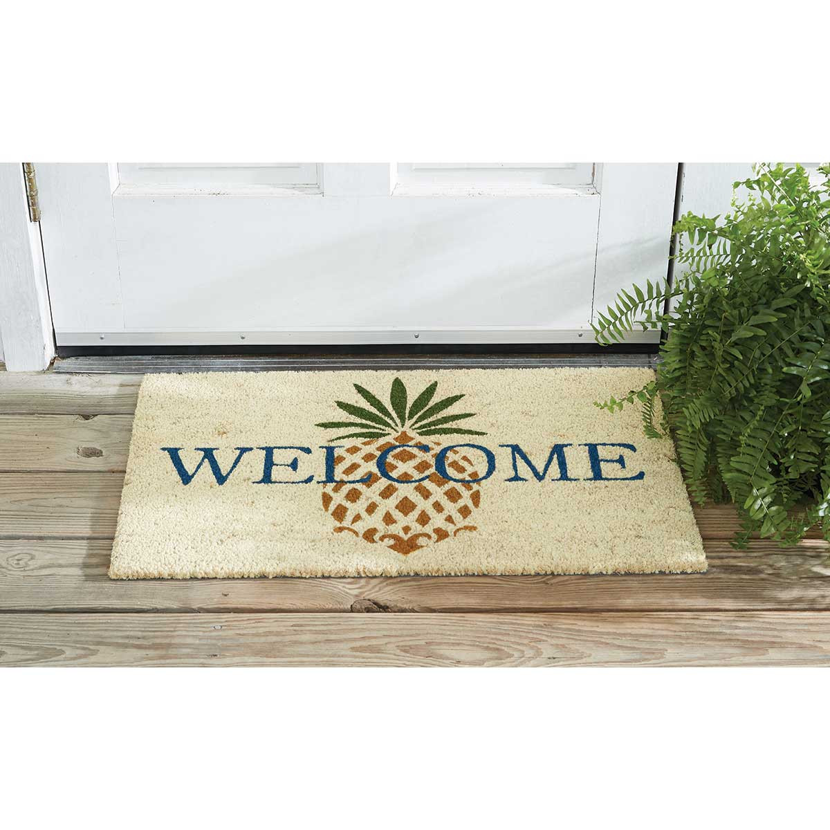 Pineapple Doormat Bella Coastal Decor
