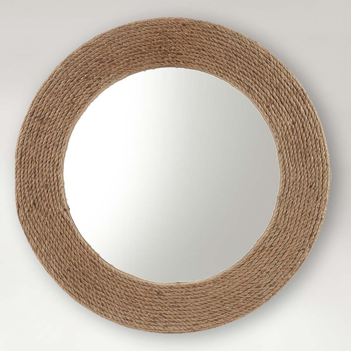 Tidewater Jute Wall Mirror | Bella Coastal Decor