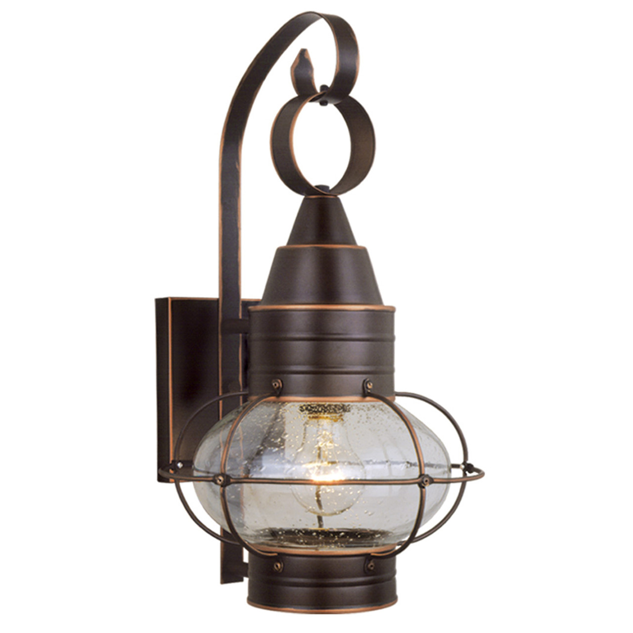 Chatham Bronze Outdoor Wall Sconce - 8 Inch | Bella Coastal Decor