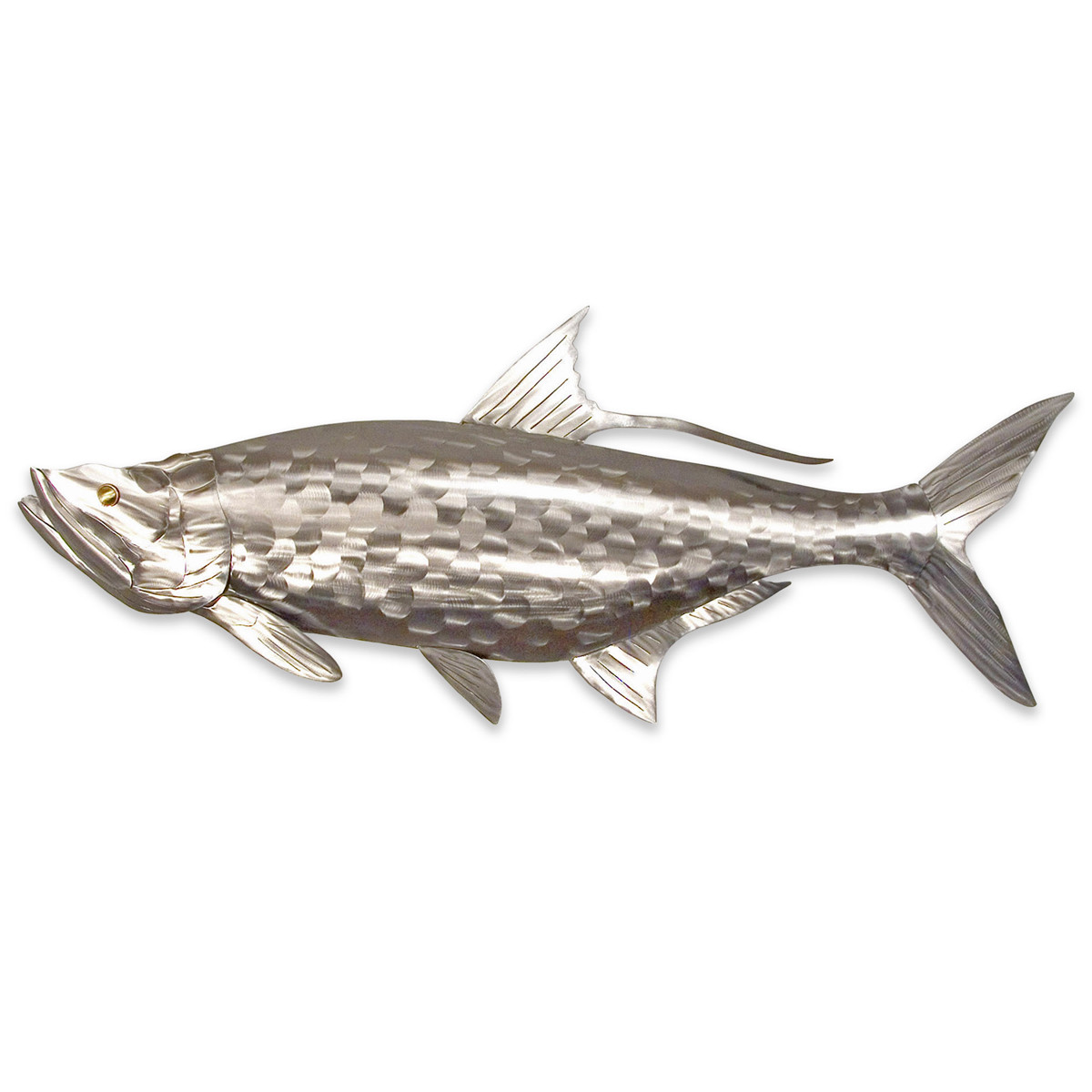 Beach Wall Art Silver Tarpon Wall Art Bella Coastal Decor