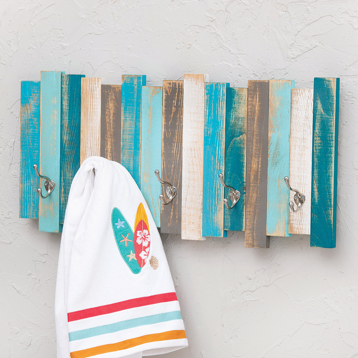 Nautical Coat Racks & Beach Hooks | Bella Coastal Décor