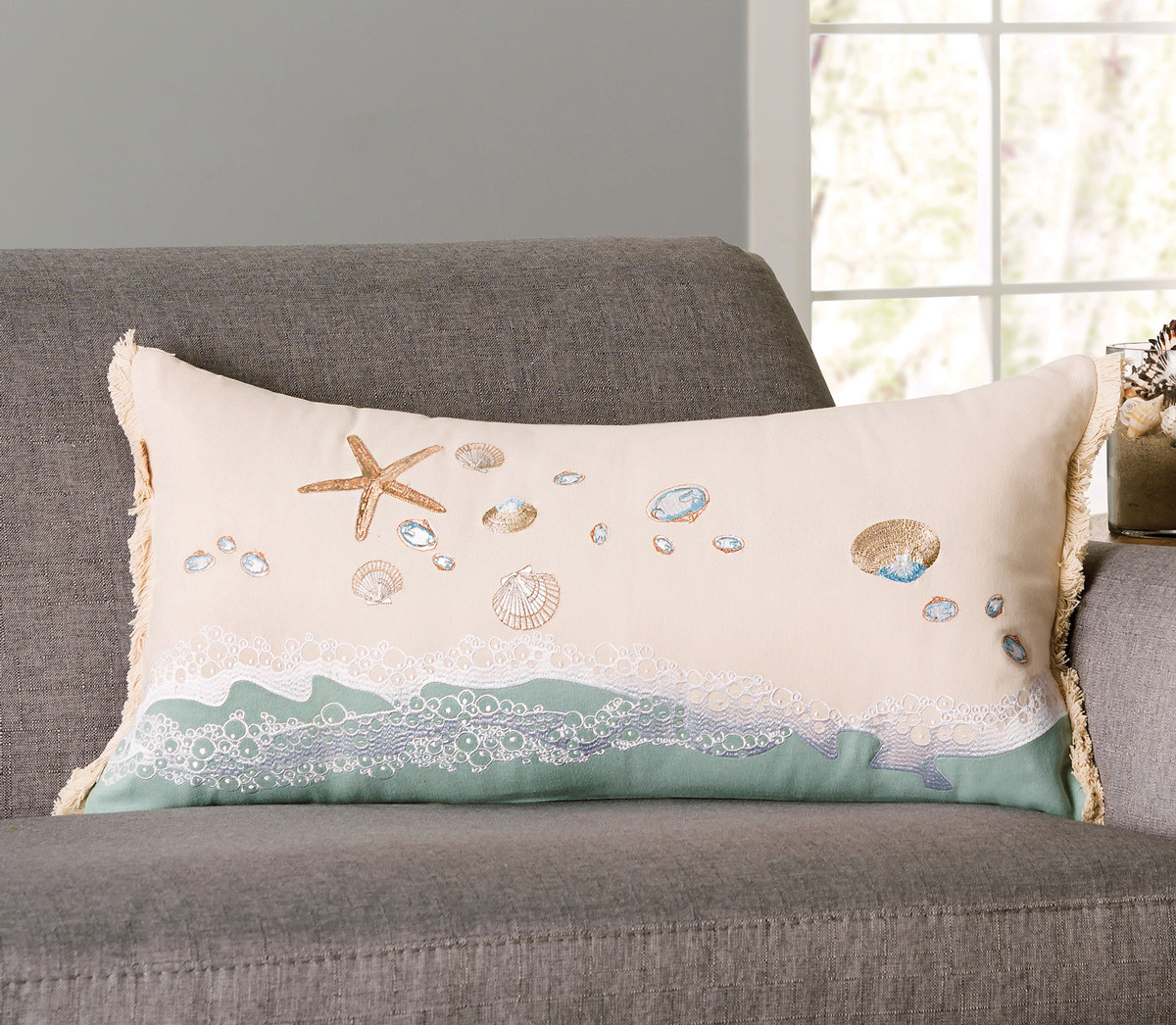 Coastal Decorative Throw Pillows | Bella Coastal Décor