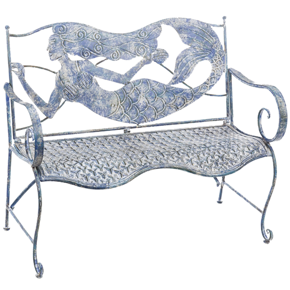 Beach Style Furniture Beach Style BenchesBella Coastal Decor