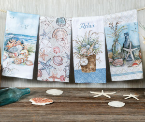 Seaside Harvest Dual Purpose Terry Towels