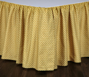 Sunny Island Basketweave Bedskirts