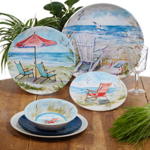 Beach Chairs Dinnerware Collection