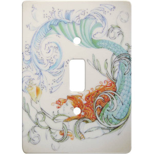 Classical Mermaid Switch Plates