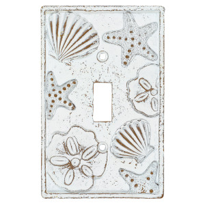 Starfish & Seashells Switch Plates