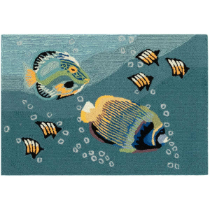 Bubbly Fish Indoor/Outdoor Rug Collection