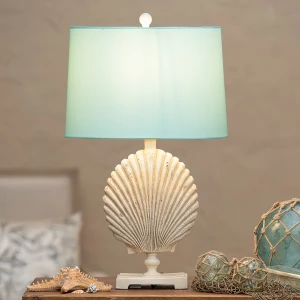 Cayman Shell Table Lamp | Bella Coastal Decor