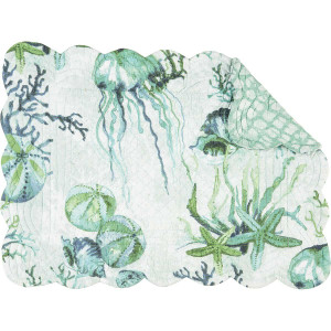 Emerald Waters Table Linens