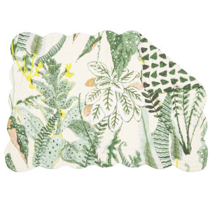 Coastal Flora Table Linens