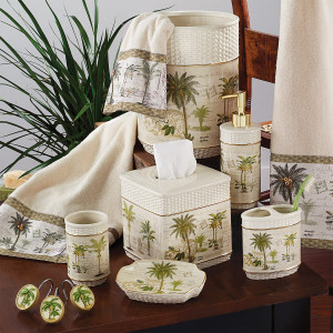 Palm Oasis Bath Accessories