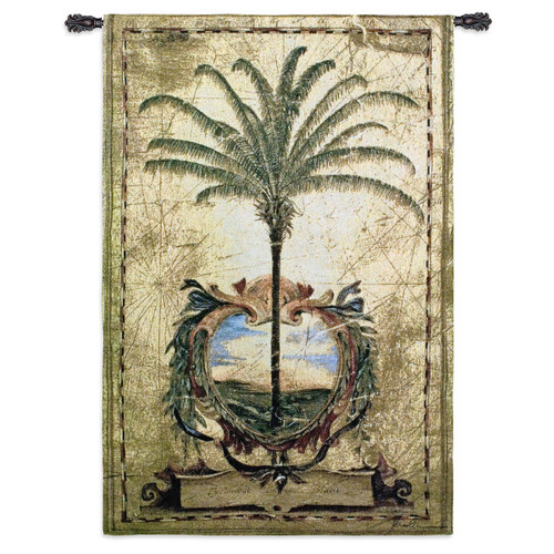 Sunset Palm Wall Tapestry