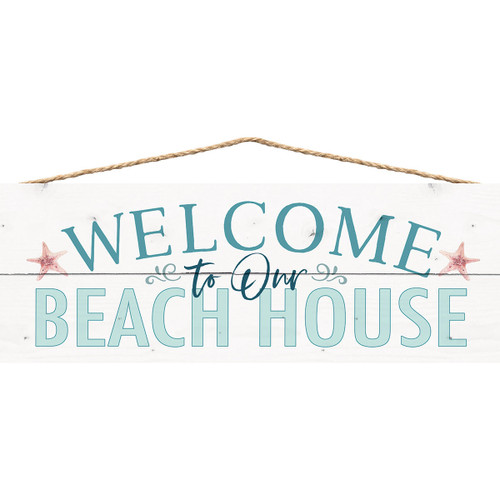 Welcome to Our Beach House II Wall Décor
