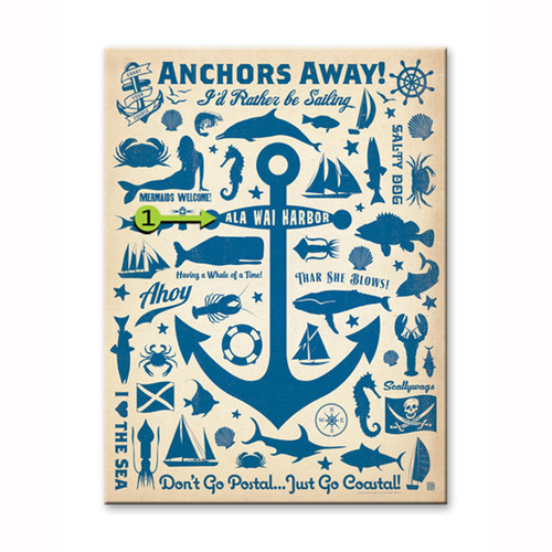 Anchors Away Personalized Signs