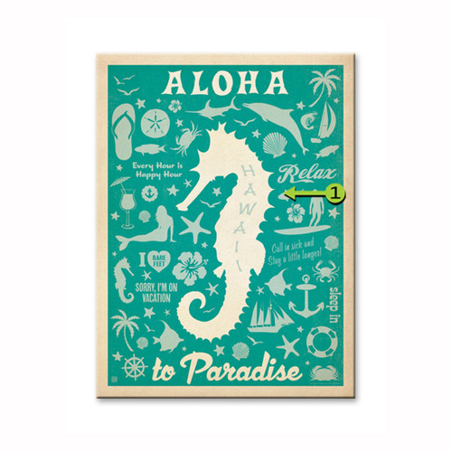 Paradise Wood Sign | Bella Coastal Decor