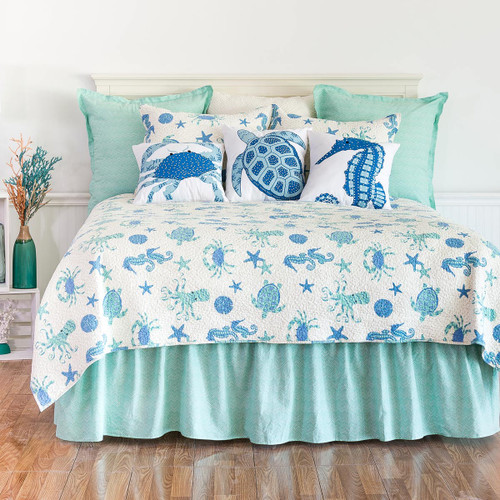 Cayman Quilt Bed Set - King