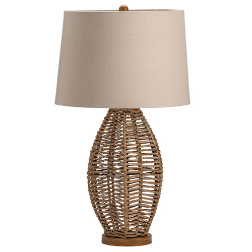 Tropic Breeze Woven Table Lamp