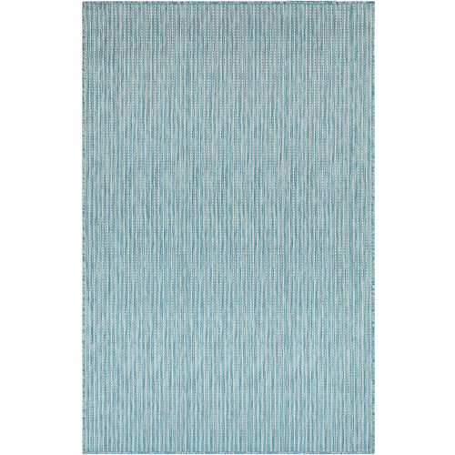 Ocean Surf Aqua Indoor/Outdoor Rug - 5 x 8 - OUT OF STOCK UNTIL 06/12/2024