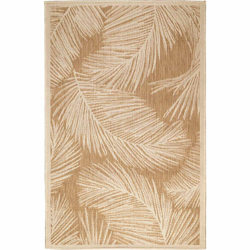 Hermosa Fronds Sand Indoor/Outdoor Rug - 8 x 10