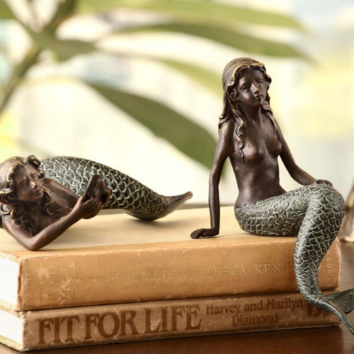 Sea Siren Shelf Sitters - Set of 2