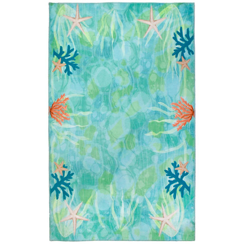 Anguilla Coral Rug - 3 x 5 - OUT OF STOCK UNTIL 12/13/2024