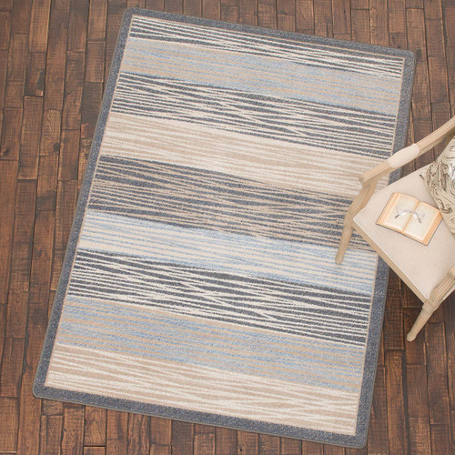 Ocean Rhythms Coastal Rug - 4 x 5