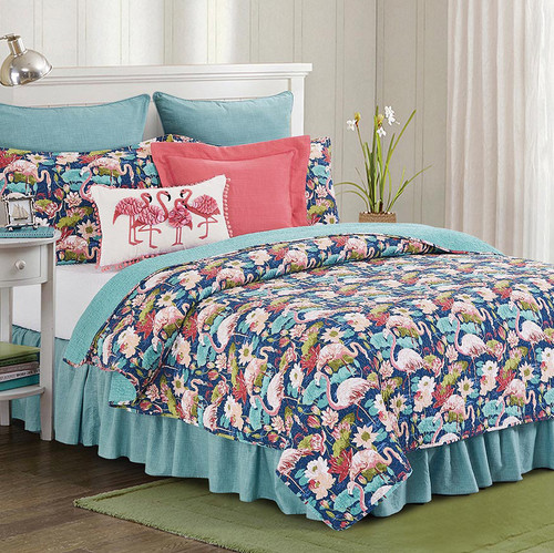 Tropical Bounty Quilt Bed Set - Twin